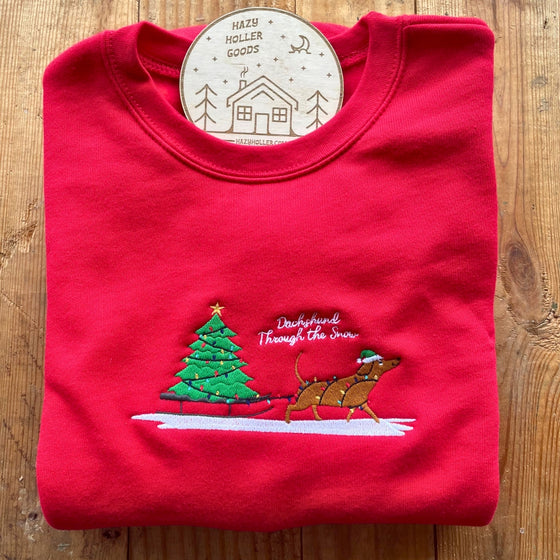 Christmas Dauchshund - Sweatshirt