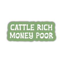  Cattle Rich - Sticker