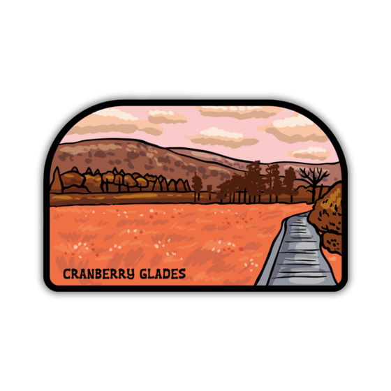 Cranberry Glades - Sticker