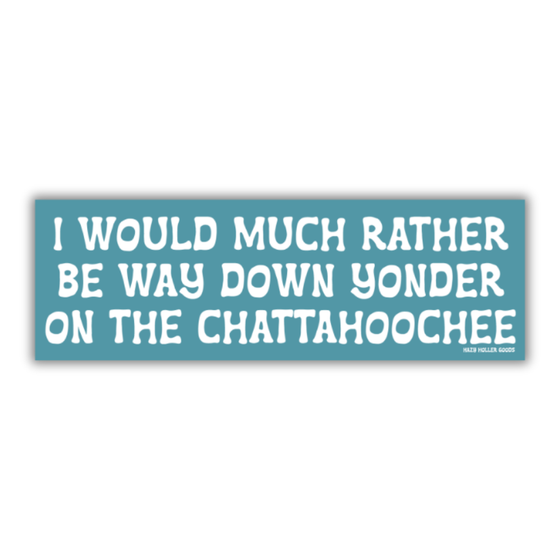 I'd Rather Be - Sticker