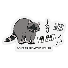  Raccoon Scholar - Sticker