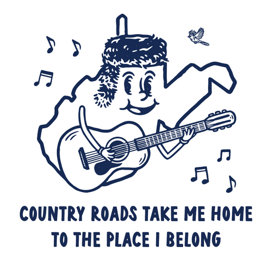 Country Roads Guitar Player - Short Sleeve