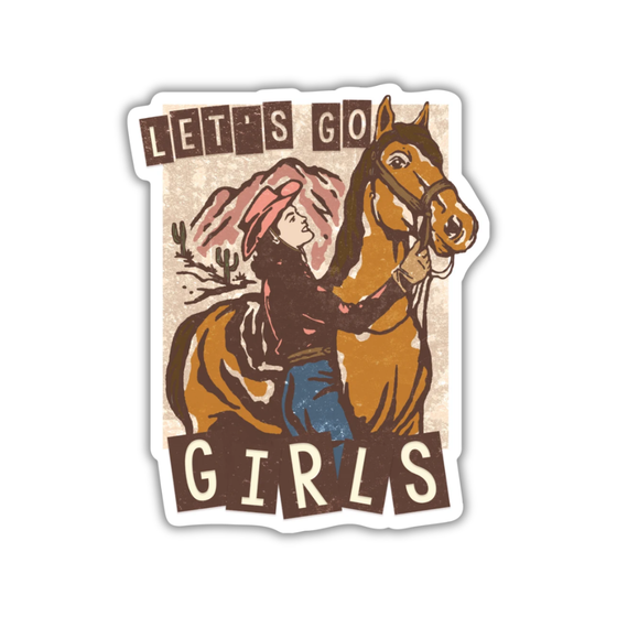 Let's Go Girls - Sticker