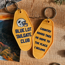  Blue Lot Tailgate Club - Keychain