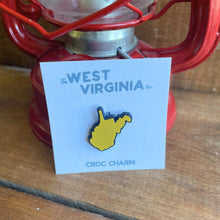  Gold and Blue WV Shoe Charm