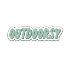  Outdoorsy - Sticker