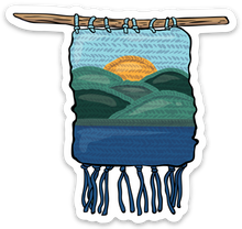  Mountain Weaving - Sticker