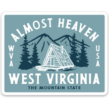  Almost Heaven Cabin - Sticker