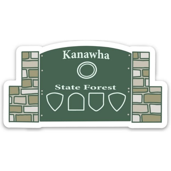 Kanawha State Forest - Sticker