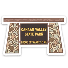  Canaan Valley State Park - Sticker