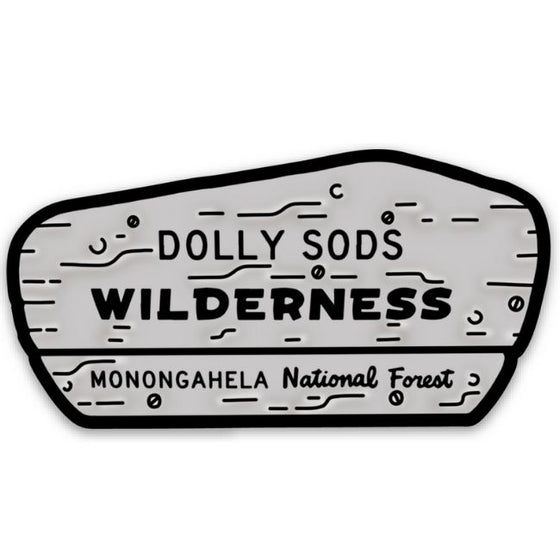 Dolly Sods Sign - Sticker