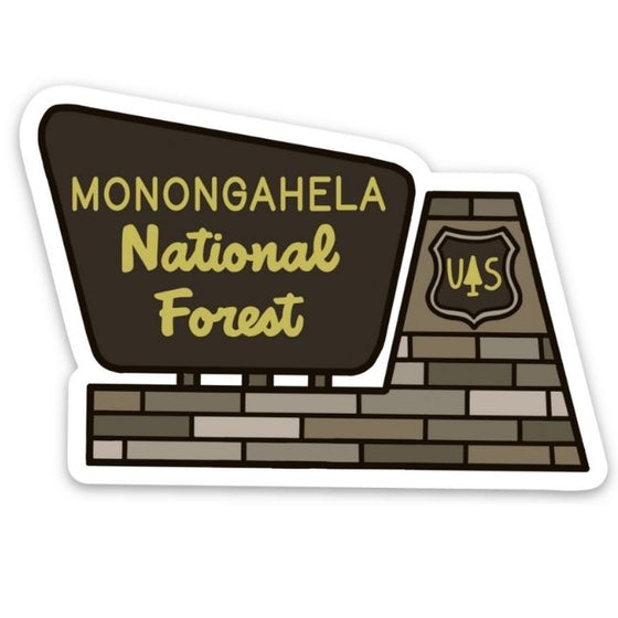 Monongahela National Forest - Sticker