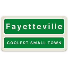  Fayetteville - Sticker