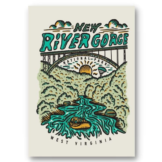 New River Gorge National Park - Greeting Card