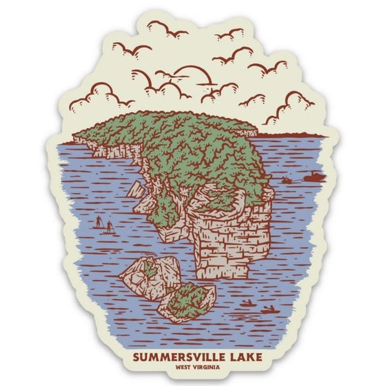 Summersville Lake - Sticker